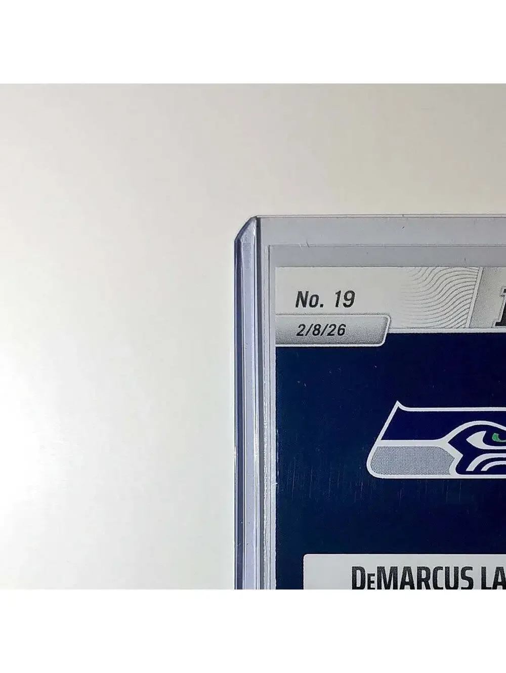 DeMarus Lawrence 2026 Panini NFL Super Bowl LIX Champions #19 Seattle Seahawks